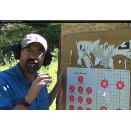 EZ2C Targets Style 17 (50 Count) Dot Torture Training Shooting Drill Target Pack (50), Fun Game Shooting Targets, for Rifles, Pistols and Handguns, Indoor and Outdoor Range, Games Paper Targets