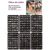 3 Placa De Sello Medianas +10 Tintas Y Sello Envio