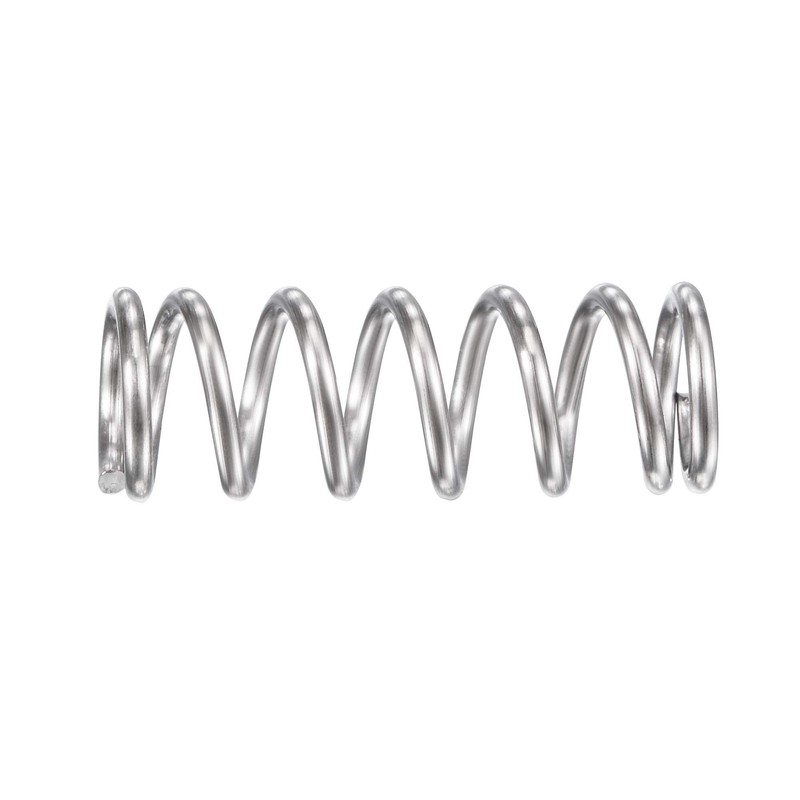 sourcing map Compression Spring, 304 Stainless Steel Compression Springs, Silver