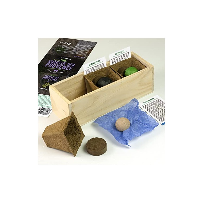 Resetea Cultivation set herbs of Provence, rosemary, oregano and thyme