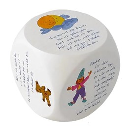 Prayer Cube Children's Prayers Colourful, Wood