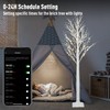 6 FT 120 LED Smart Birch Tree with LED Lights