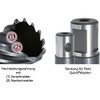 Alfra 1902036050 0007613270361 Core Drill Bit of HSS-Co RQX Steel,
