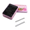 BetterJonny 200 Piece Hairpins, U-Pin with Ball, Tiered, 2.4 inches