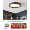 ANYLOVE 15 inch LED Flush Mount Ceiling Light Fixture,3000K 4000K