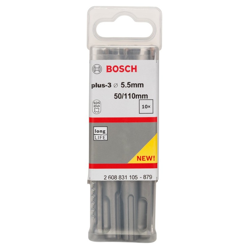 Bosch SDS-Plus-3 Drill 2608831105 for Drill 5.5 x 50 X 110 mm