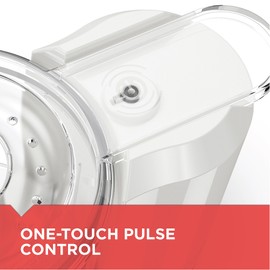 BLACK+DECKER HC150W 1.5-Cup Electric Food Chopper, White, 1.5_cup