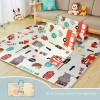 Tapete De Juego Plegable 1.55 X 2.00 Para Bebés Doble