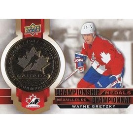 2021-22 Upper Deck TH Hockey Championship Medals #M15 Wayne Gretzky Hockey Card