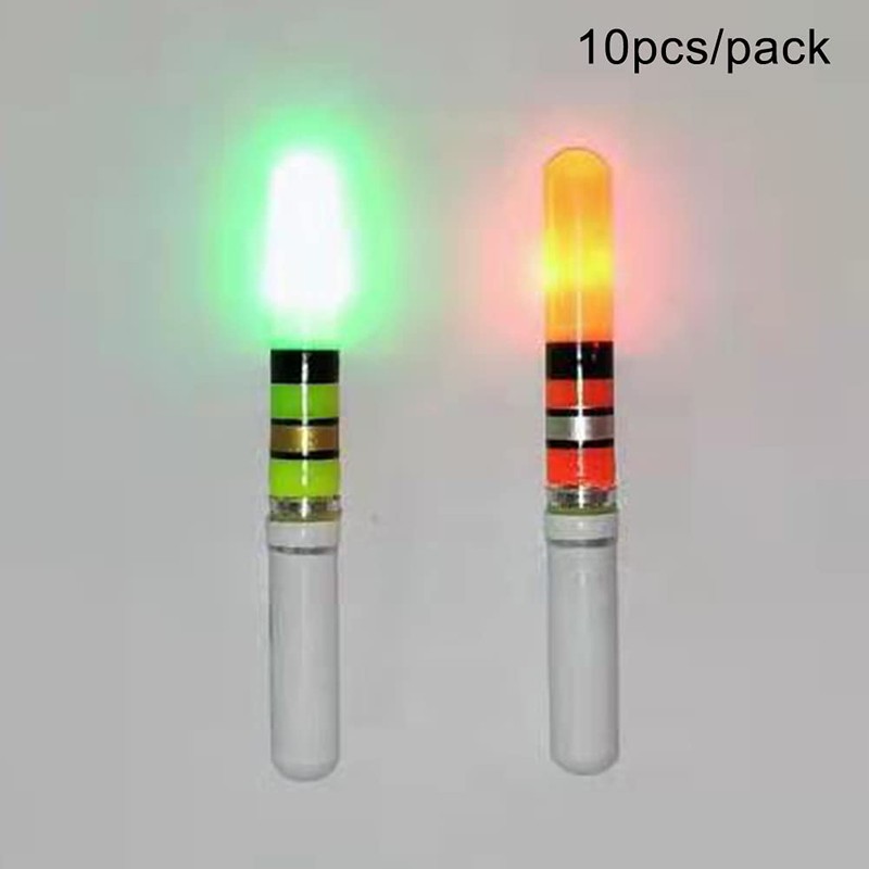 Float Tail Light Stick, 10pcs Luminous Glowing Float Tail Led