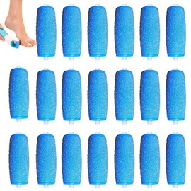 YanBous 20 Stück Ersatzrollen für Velvet Smooth - Pediküre Fußpflege,Profi die elektrischen Hornhautentferner - Sanfte Pediküre Nachfüllungen für seidig glatte Haut