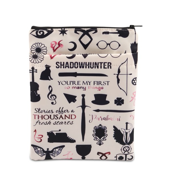 Shadowhunters Inspired Gift Shadowhunters Book Sleeve Shadowhunters Merch for Shadowhunter Bookish (Shadowhunters BS)