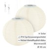 Lunartec Solar Garden Lantern: Set of 2 Solar LED Lanterns,