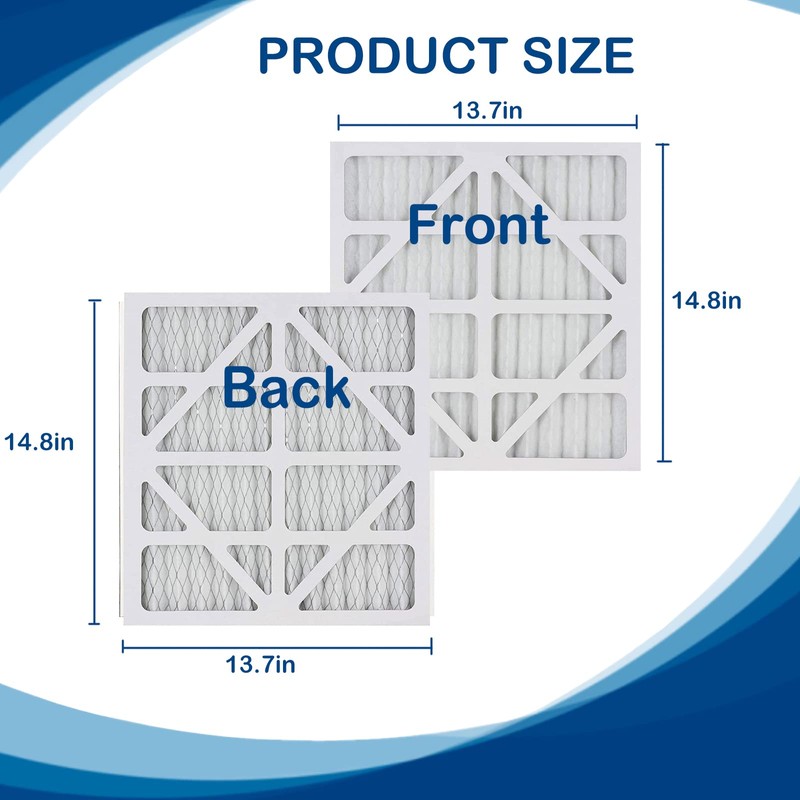 10 Pack Filter Replacement Set Compatible with AlorAir CleanShield HEPA