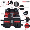 MELOTOUGH Tool Vest for Men Reflective Safety Tool Vest with
