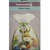 2 PCS Cottondale Easter Basket Wrap Bags with Clear Design