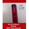 1800ceiling 4' RED Tube Guard for T8-F32 Bulb (4)