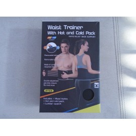 UPP006 Waist Trainer with Hot and Cold Pack rapid relied back Support