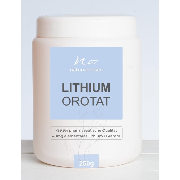 50 g naturverlesen Li Orotate Powder | for Laboratory Purposes,