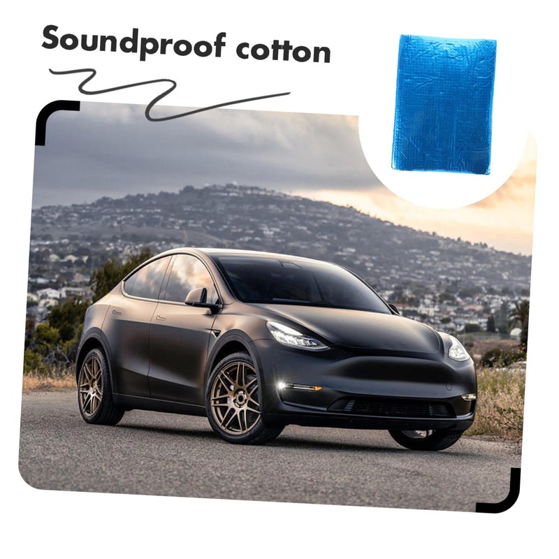 Gatuida 10pcs Car Sound Insulation Cotton Automotive Sound Deadening Mat