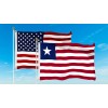 G128 Combo USA Flag & Liberia Flag 3x5Ft LiteWeave Pro