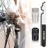 QKURT Bike Chain Whip Tool Kit Universal for Cassette and