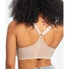 HACI Women's Front Closure Bra Racerback Plus Size Underwire T-Back