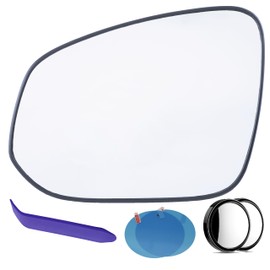 EAP Driver Side Mirror Glass Compatible with Toyota RAV4 2013-2025, 4runner 2014-2024, Tacoma 2016-2023, Non-Heated 879610R080 8796142B40 8796142E00 TO1324142 TO1324121