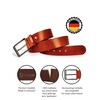 Cartvelli Premium Men's Leather Belt Made in Germany with Gift