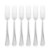 Cambridge 4216G6HCCB03 Gravity Sand Dinner Forks, Set Of 6