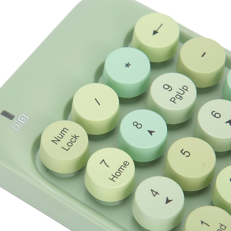 AJAZZ Wireless Numeric Keyboard Chocolate Keycap for Game Direction Switching