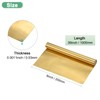 M METERXITY Brass Sheet Roll, 39"x 8"x 0.0011"(LxWxT) Metal Foil