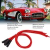 aqxreight Spark Plug Cable, Car Ignition Cable Set, Red, 8