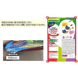 Mon Petit Crispy Kiss Cat Treats Variety Pack Rich Select (Turkey & Chicken Select Tuna & Salmon Select Fish Select) 5.9 oz (144 g) (6 g x 24 bags)