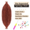 18 Inch Pre-Separated Springy Afro Twist Hair 3 Packs Pre-Fluffy