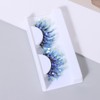 1 Pair 25mm 3D Luminous Mink Lashes Fluffy Dramatic Eyelashes