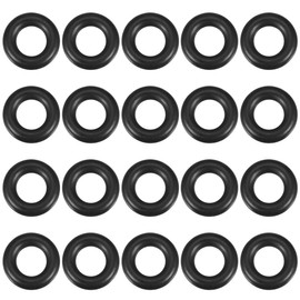 sourcing map Pack of 20 Nitrile Rubber O-Rings 17 mm OD 10 mm ID 3.5 mm Wide Seal