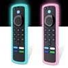 [2 Pack] Glowing Remote Cover for FS 4K Voice Remote
