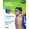 Zoggs Children's Panorama Junior Swimming Goggles with UV Protection, Wide