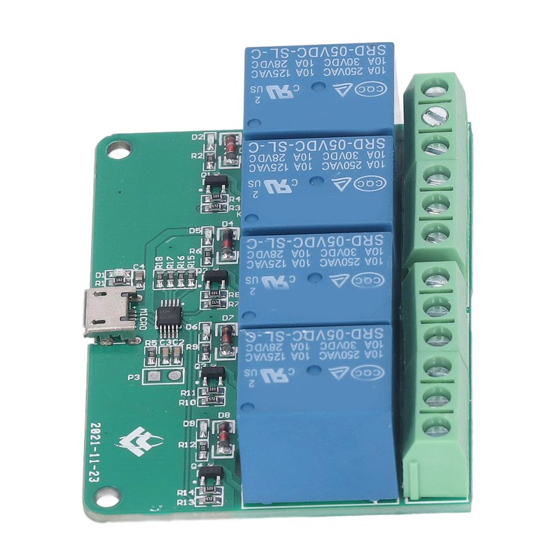 4 Channel Relay Module 5V for HID Drive Free USB