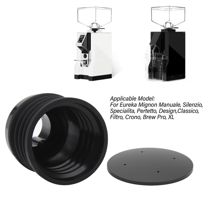 Single Dose Hopper with Bellow ABS Silicone Coffee Blowing Bean