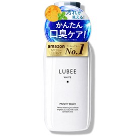 Ruby White Mouth Wash, Hypoallergenic, Mild Mint, Bad Breath Care, Oral Cleaning, Made in Japan, Dental Care Kit, 10.1 fl oz (300 ml)