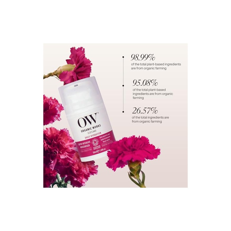 Organic Works Daily Hydration Super Intensive Moisturizer - Hydrating Face