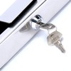 Amarine-made Stainless Steel Hi-Security Outboard Motor Lock Heavy Duty, Brass