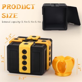 critigulf 3.14" annoying kids Christmas funny gift boxfor money.large gag prank case with screws.Suitable.for Valentine's day, Easter Day, April Fools' Day,.Birthday, Mother's Day, Hallowween.