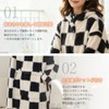 Wearable Blanket Women's Long Sleeve Checked Pattern - Wearable Blanket