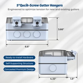 IP66 Waterproof 2-Gang 15A Outdoor Power Socket with Switch and Indicator Light, Weatherproof Wall Plug Socket Box, 250V Switched Socket Cover for Outdoor Use