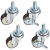 Toyo Living OP-AD-C(W)-BR Damp-proof Option Caster for Wide Series, 4