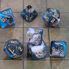 QMAY DND Dice Polyhedral Dice Set - 7 Pieces for