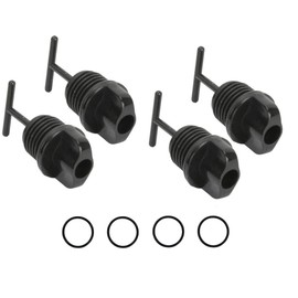 4Pcs Drain Plugs with O-Rings for for Yamaha Wave Runner FX Cruiser GP SUV VXR Venture Blaster Jammer Raider XLT XL 500 650 700 760 800 1100 1200 1300 OE:EU0622820000 EU0-62282-00-00
